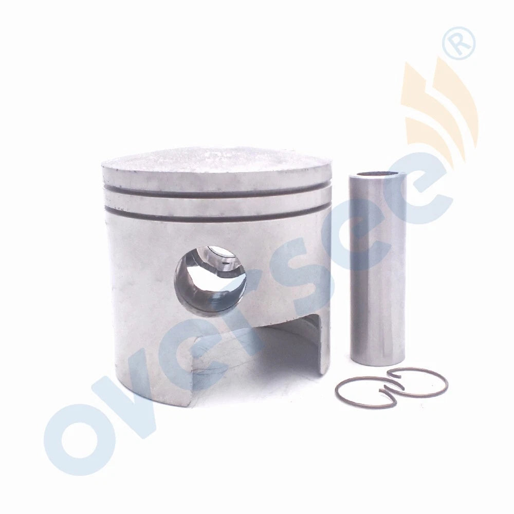Piston STD + Ring for Yamaha 2T 20-25HP Outboard Motor (6L2-11631-00-97, 6L2-11610)