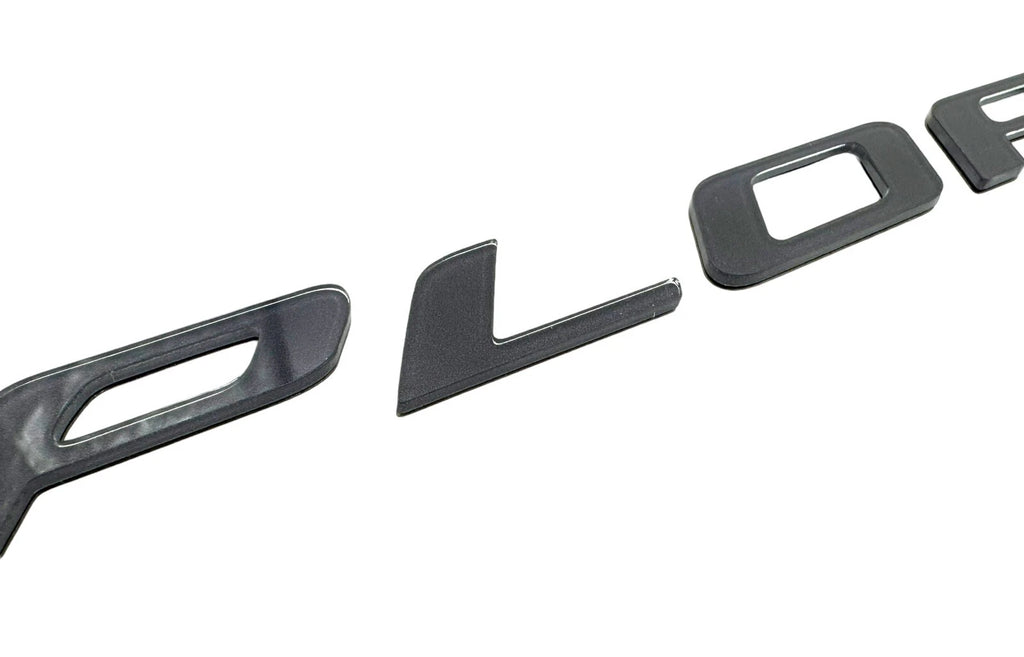 Liftgate Letter Inserts Rear Replacement for Ford Explorer (2020–2024)