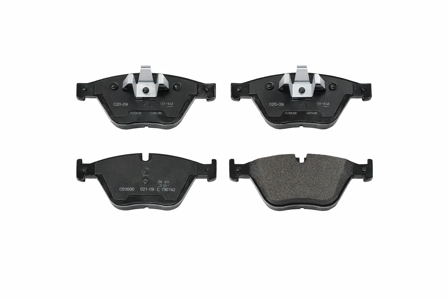 Set of 4 Front Disc Brake Pads for BMW X1, 328i, 328i xDrive (2011–2015) 34116790759