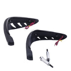 7/8" Black Brush Hand Guards for Yamaha WR250R X (2007–2012)