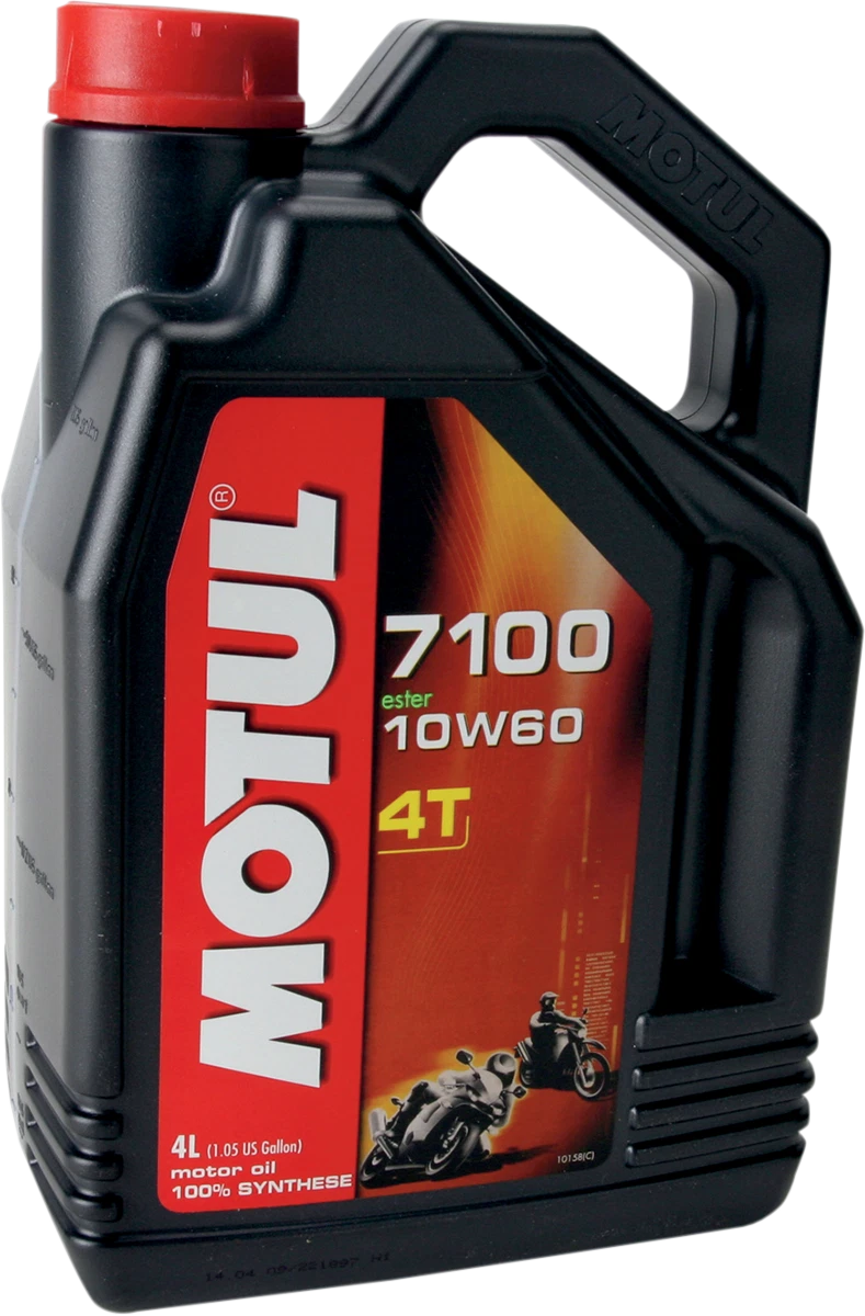 MOTUL 7100 4T Synthetic Oil 10W-60 for 104101