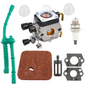 Carburetor Air Fuel Filter Gasket Kit for STIHL FS38 FS45 FS46 FS55 (N/A)