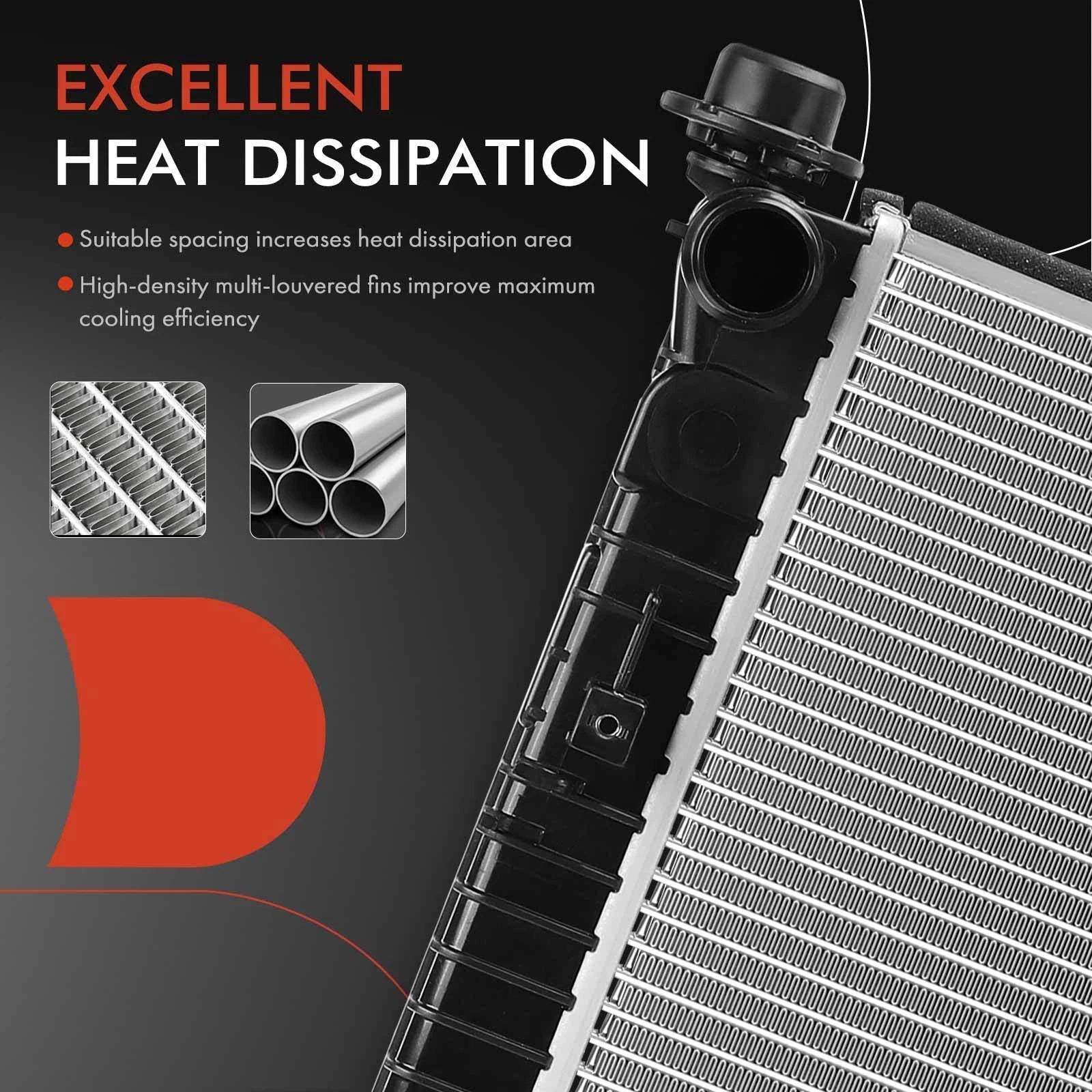 Radiator for Hyundai Santa Fe Kia Sorento (2021–2024)
