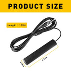 Universal Amplified Hidden Interior Antenna for Car AM/FM Radio