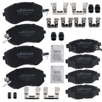 Set of 4 Ceramic Brake Pads for Subaru Crosstrek (2016–2017)/Forester (2011–2018)