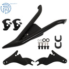 22 Inch Black Backrest Sissy Bar for CVO Road Glide Road King Street Glide