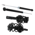 Set of 4 Complete Strut & Spring Assembly Rear Shocks for Honda Civic (2016–2021)