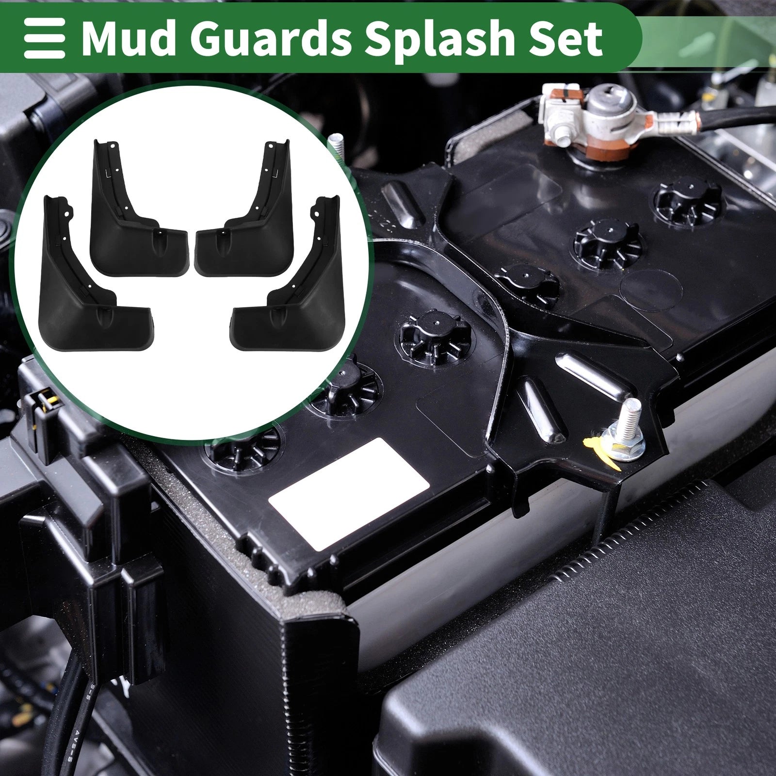 Mud Flaps Splash Guards for Buick Envision (2022–2024) W/ Mount Accessories