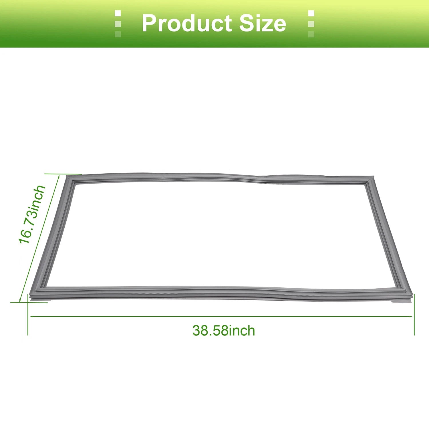 241778307 Refrigerator Fresh Food Door Gasket for Frigidaire (N/A)