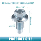 Oil Drain Plug No. 11519933/11562588/9L8Z6730A for Buick Enclave (2008–2017)