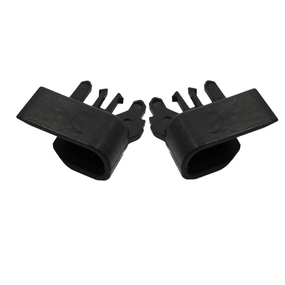 Set of 2 Roller Blind Luggage Cover Clips Black for Audi A4 A6 (2010–2018)