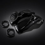 8" Saddlebag Speaker Lids with Tweeter Port for Harley Touring FLTR FLHR (1994–2013)