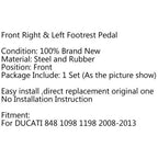 Footrest Pegs for Suzuki GSX-R600, GSF600 (750)