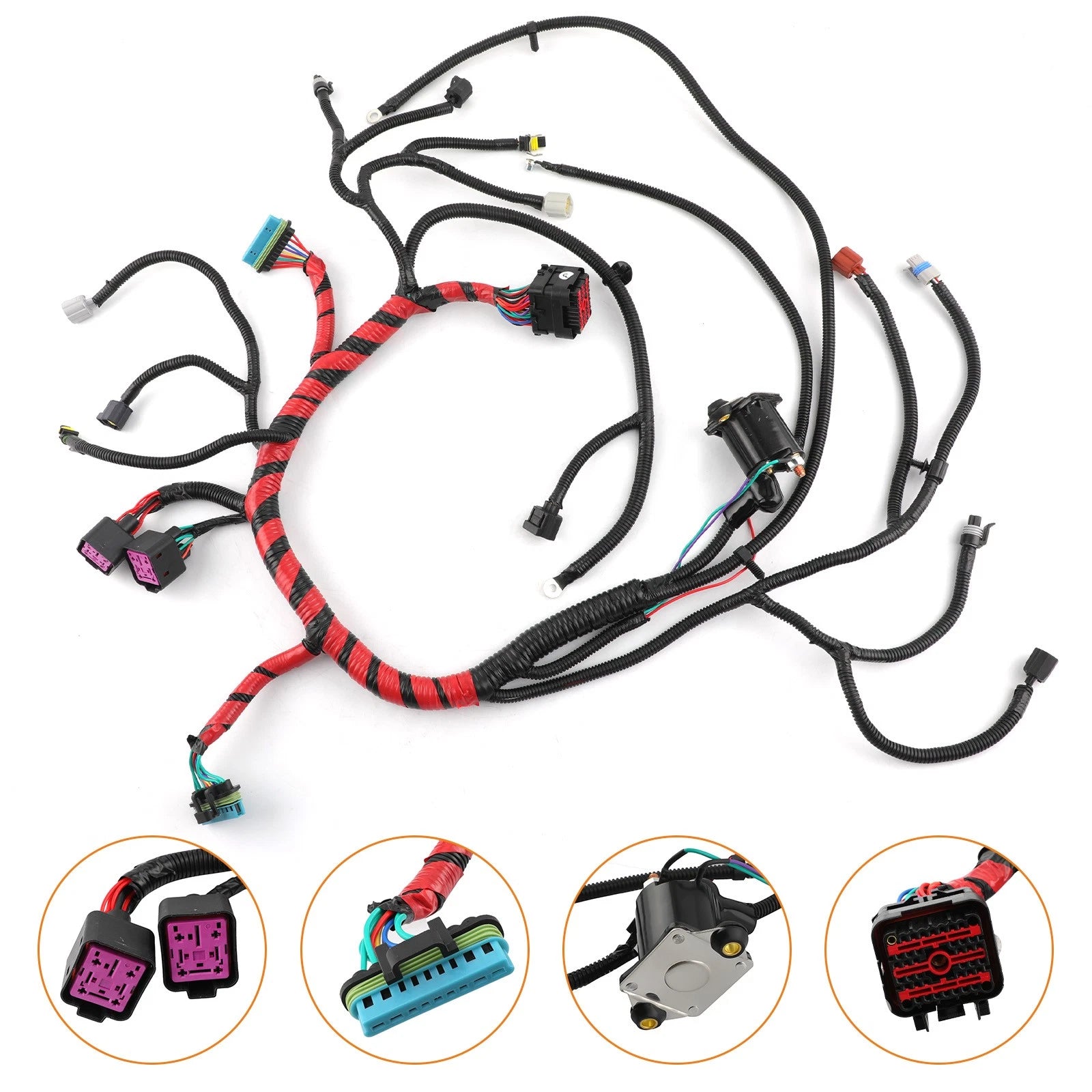 Wiring Harness Engine for Ford Super Duty F-250 F-350 F-450 F-550 7.3L (2000–2001)