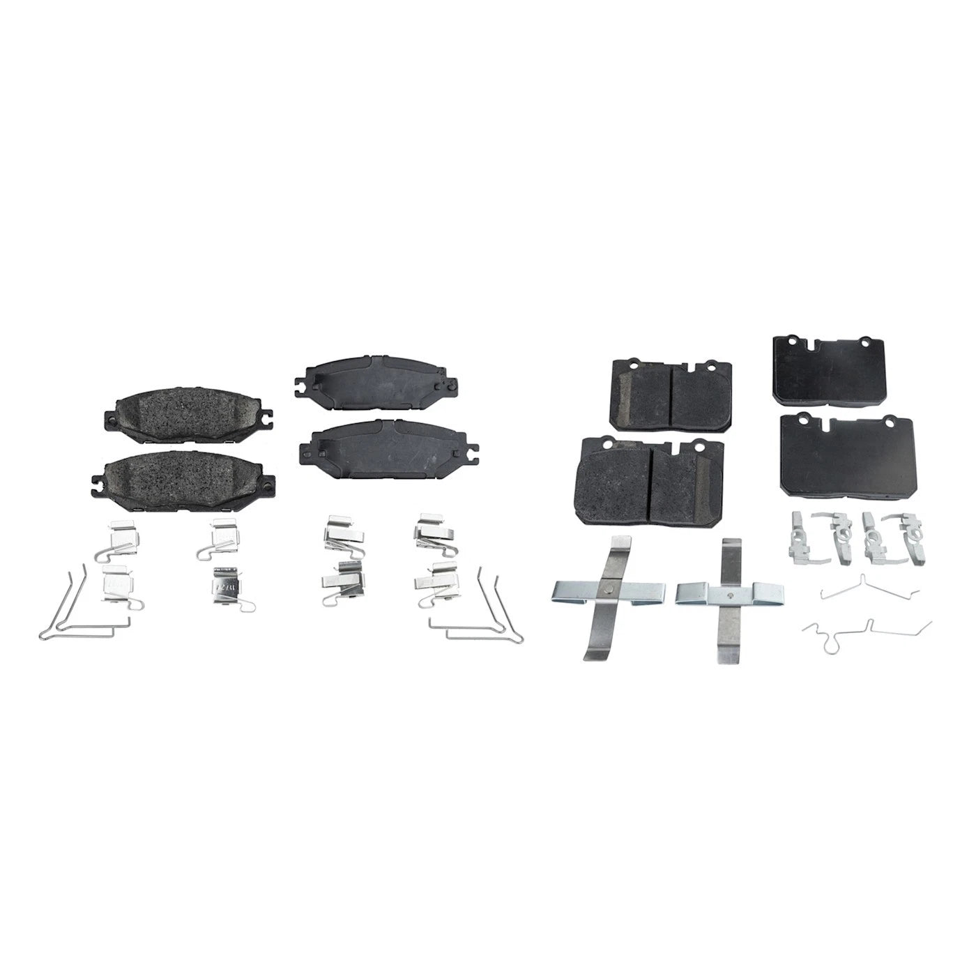 Set of 4 NAO Brake Pads for Lexus LS400 (1995–2000)