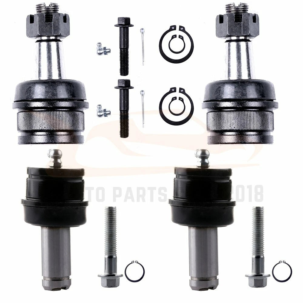 4X Front Upper and Lower Ball Joints Kit for Ford Explorer Ranger (1993–1994)
