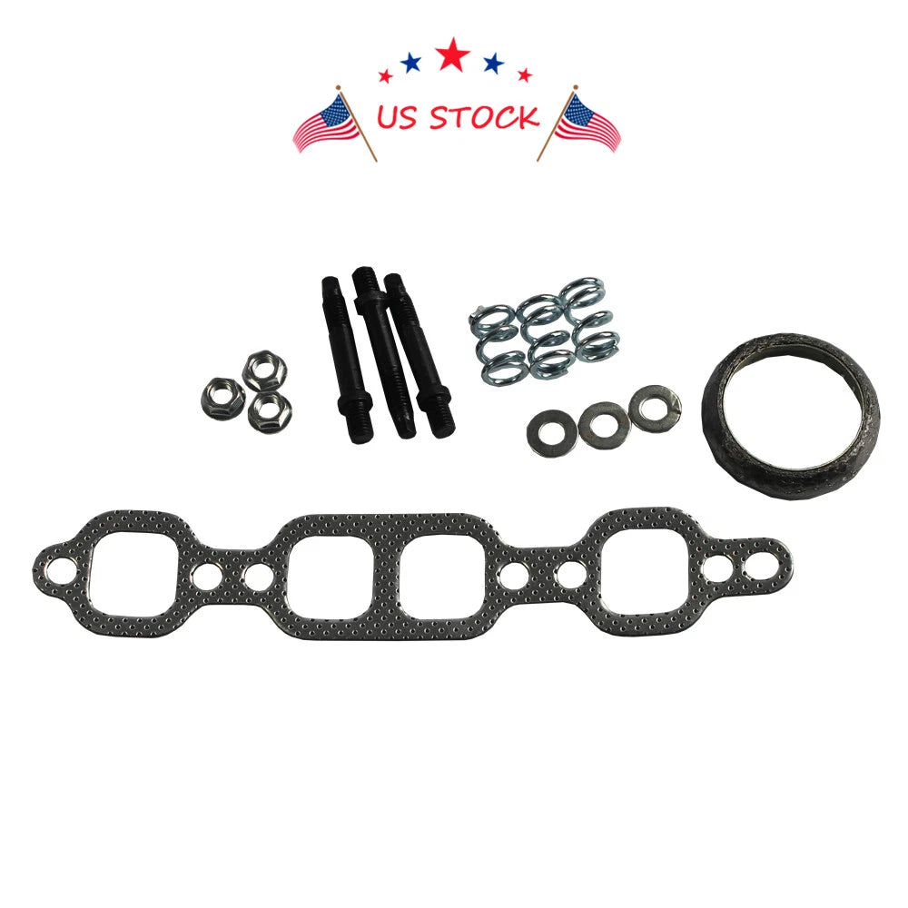 Left Exhaust Manifold with Heat Shield for GMC Chevrolet Pickup