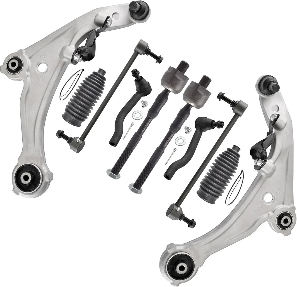 Front Lower Control Arm Ball Joints Tie Rod Sway Bar for Nissan Altima (2007–2013)