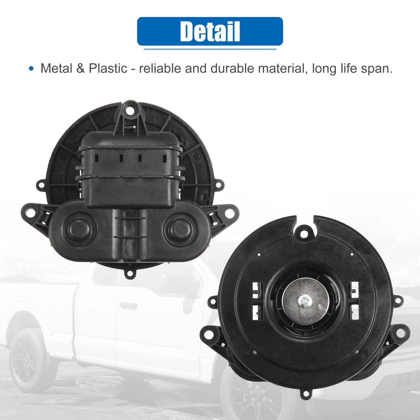 Door Outside Mirror Drive Motor 924-400 for Ford F150 (2006–2019) Black