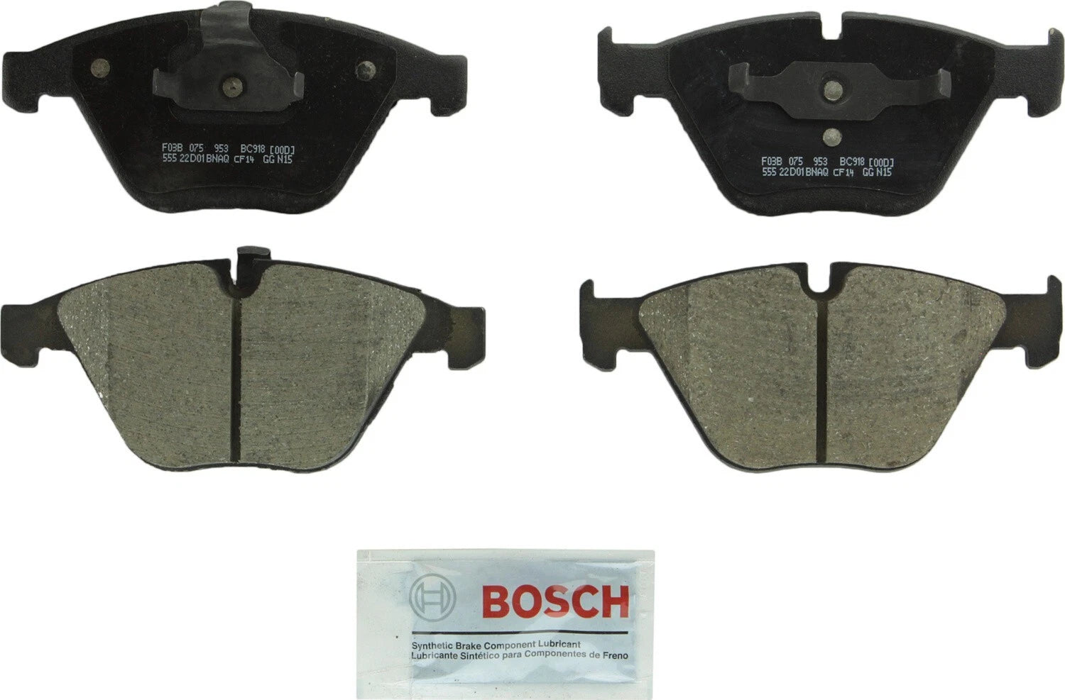 Front Brake Kit 324mm Rotors & Bosch Ceramic Pads for BMW E60 E61 (2007–2010)