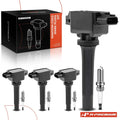 4x Ignition Coil and 4x Iridium Spark Plug for Mazda 3 (2012-2014)