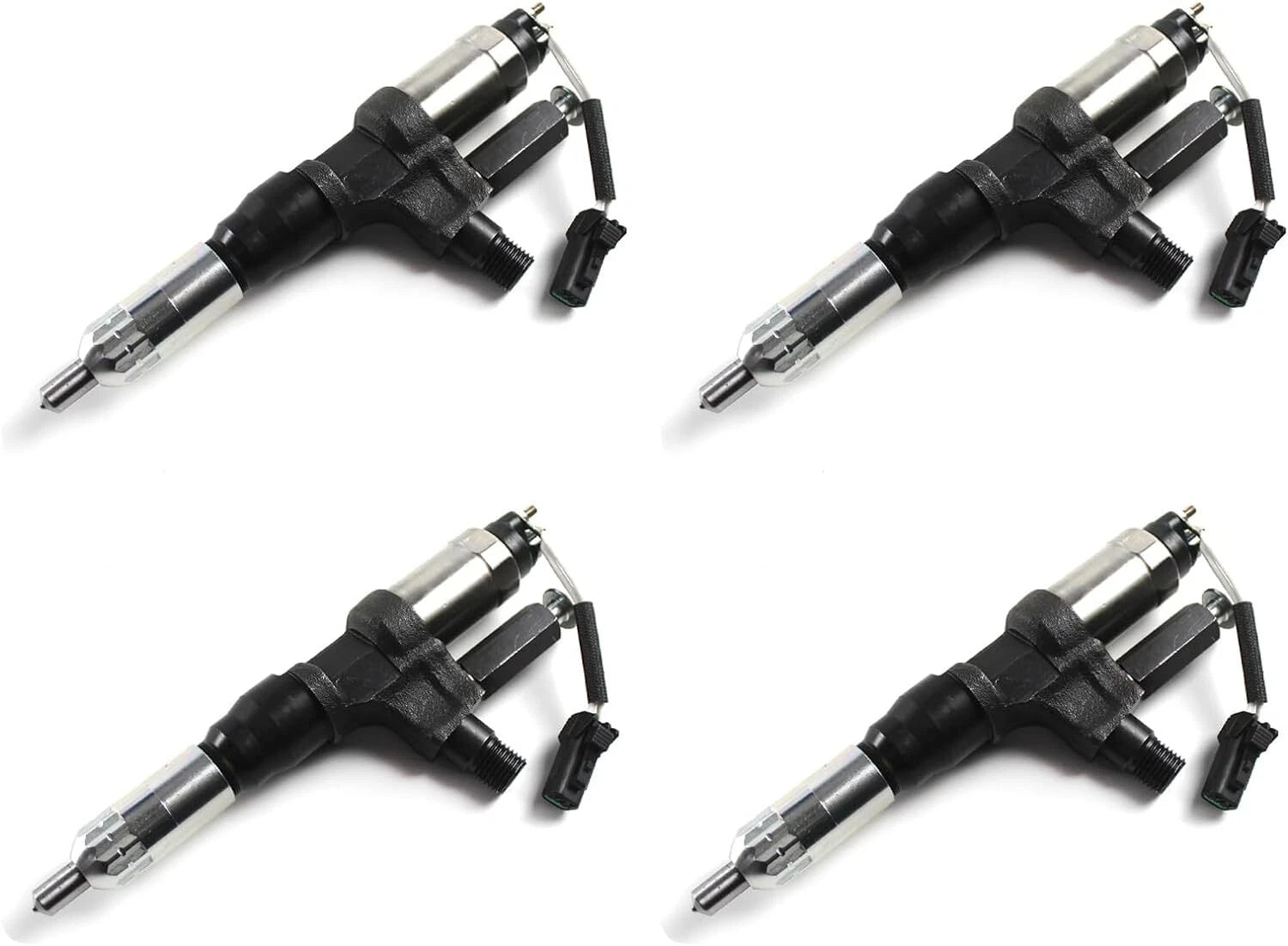 4X Fuel Injector 095000-0582 23910-1201 for Hino Diesel Engine S05C (S05)