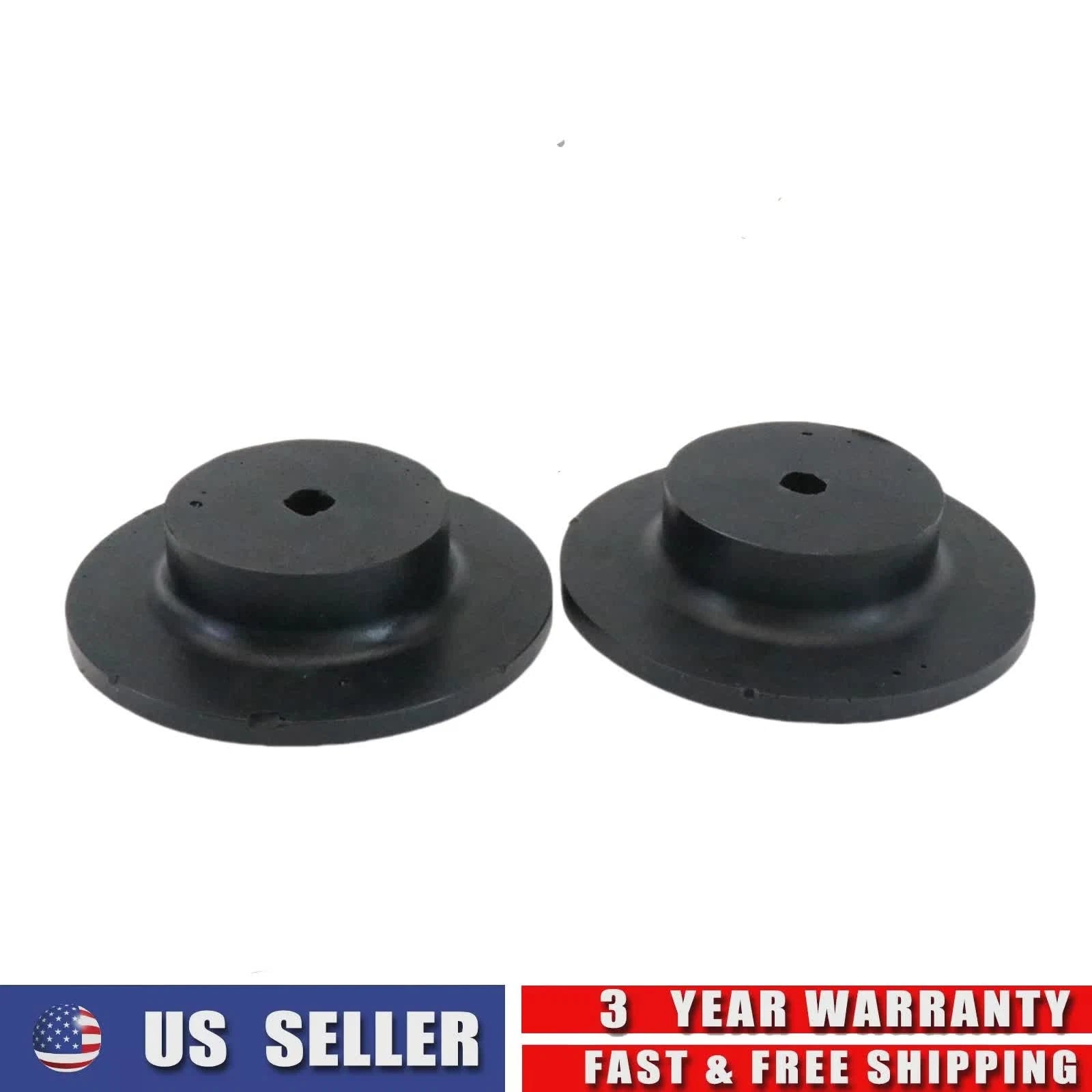 4X Rear Coil Spring Insulators for Cadillac Escalade, Suburban, Tahoe, Yukon, H2 (2002–2020)