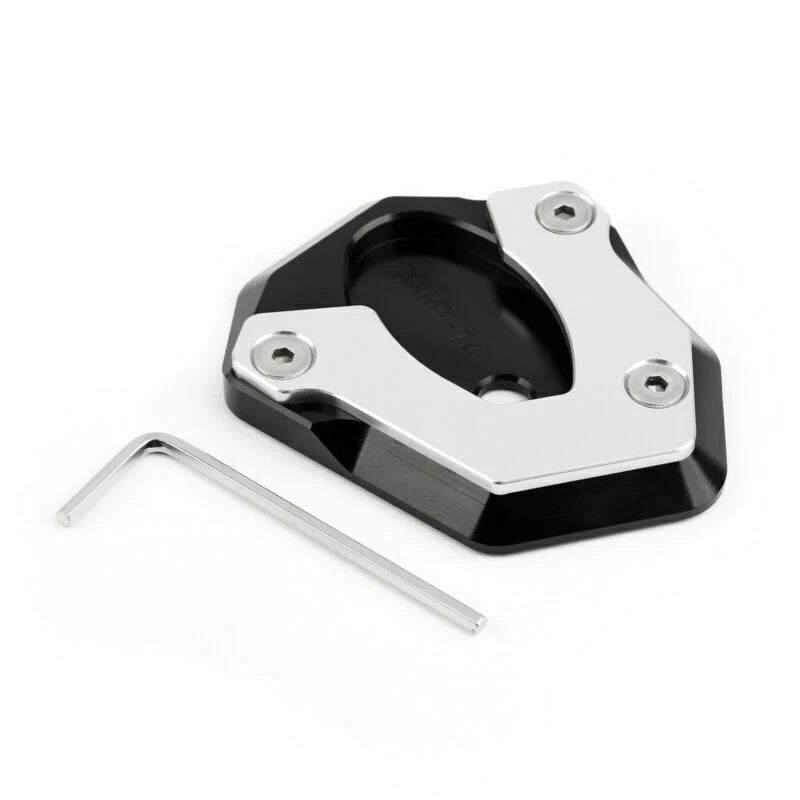 Kickstand Side Stand Foot Pad for Kawasaki Z650 Z900 (2017–2018) Black T9
