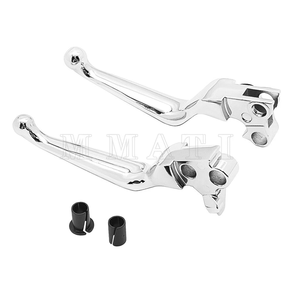 Chrome Brake Clutch Lever for Harley Davidson XL Sportster 883 1200 FX (2004–2023)