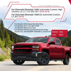 Front Bumper Cover for Chevy Silverado 1500 (2016–2019) w/Fog Light Holes