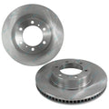 2 Front Brake Rotors + Pads for Toyota Prado KDJ155R 4cyl 3.0L 1KD-FTV 2009~2013