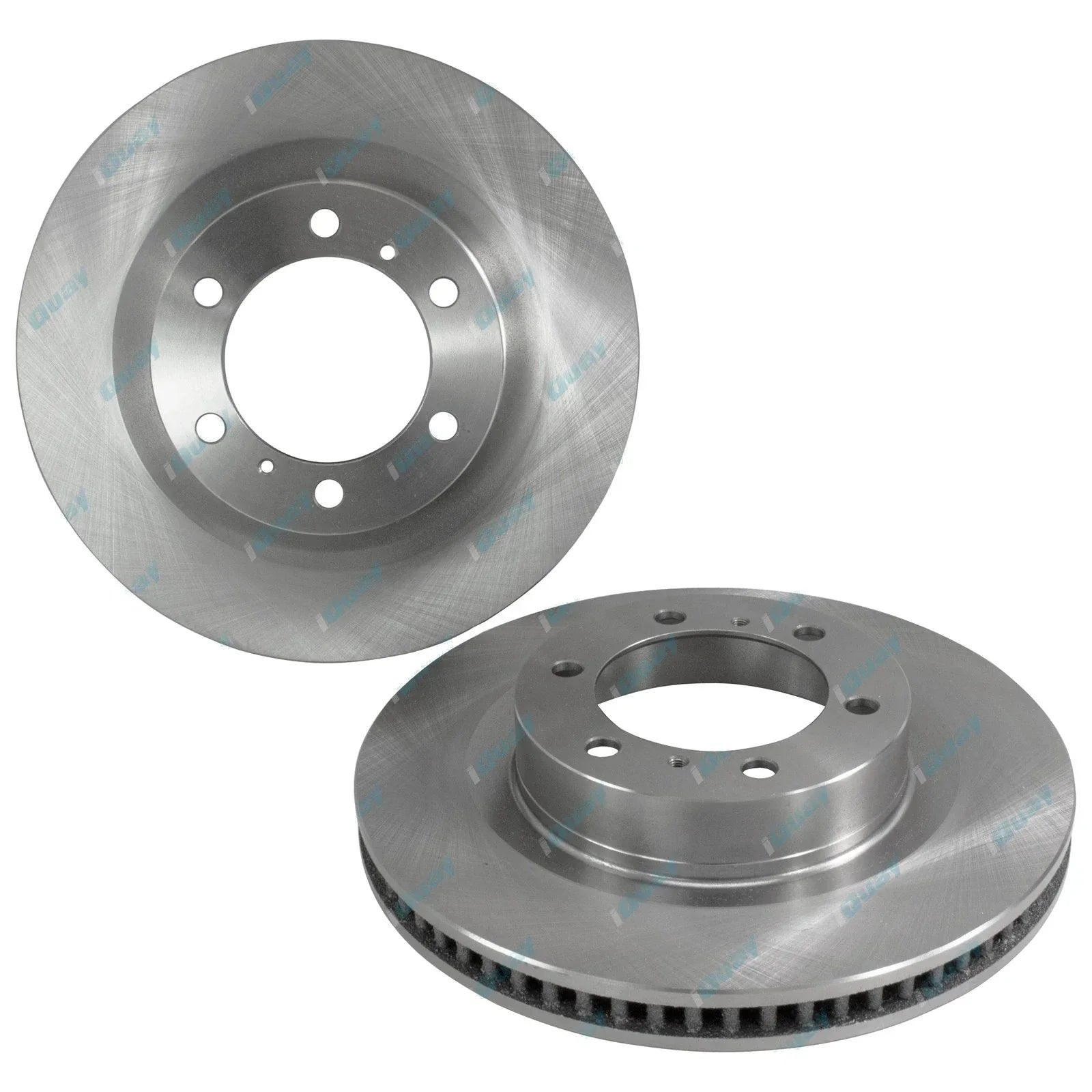 2 Front Brake Rotors + Pads for Toyota Prado KDJ155R 4cyl 3.0L 1KD-FTV 2009~2013