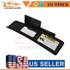 Black Front Left Driver Sun Visor for Mazda MX-5 Miata (2006–2015)