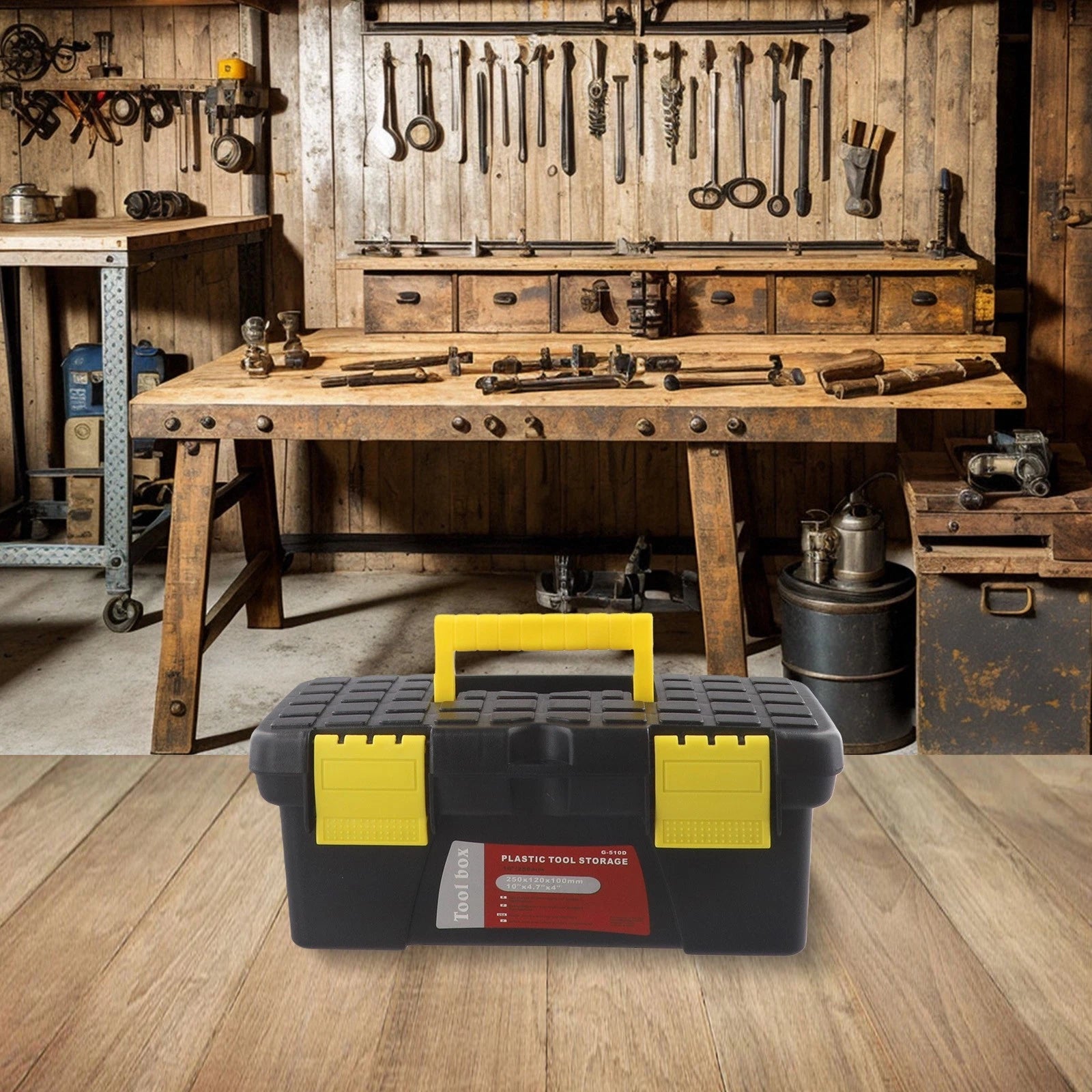 10 Inch Tool Storage Box for Electric Drill and Agricultural Accessories
