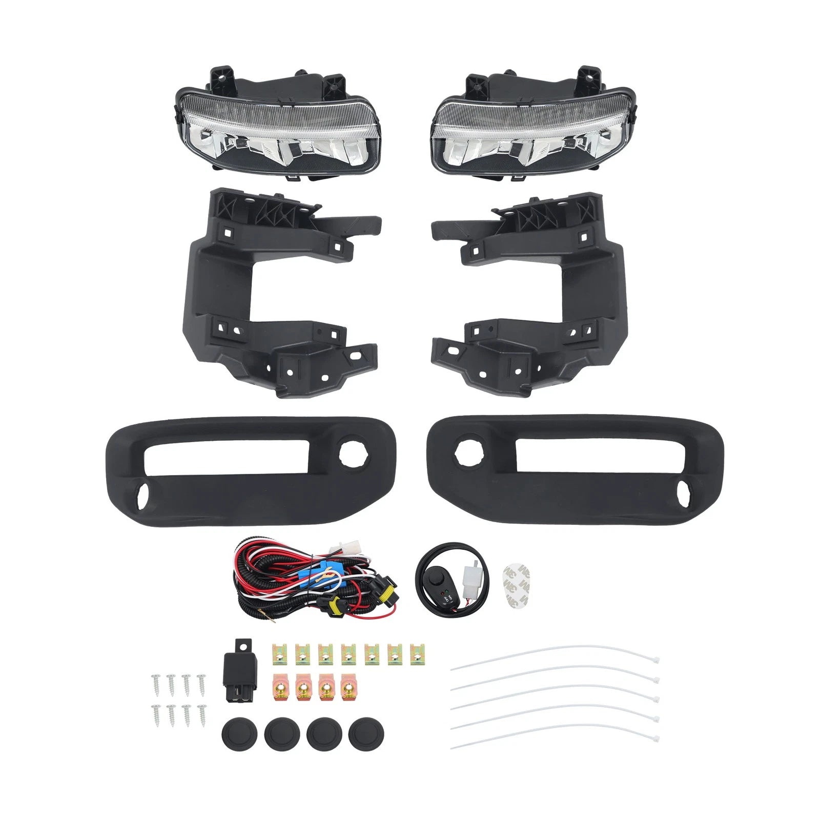 Set of 2 LED Fog Lights for Dodge Ram 1500 (2019â2023)