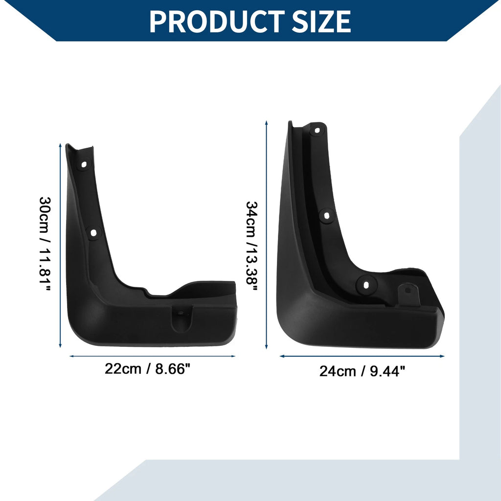 Set of 2 Mud Flaps Splash Guards for BMW 7 Series M (2023–2024)