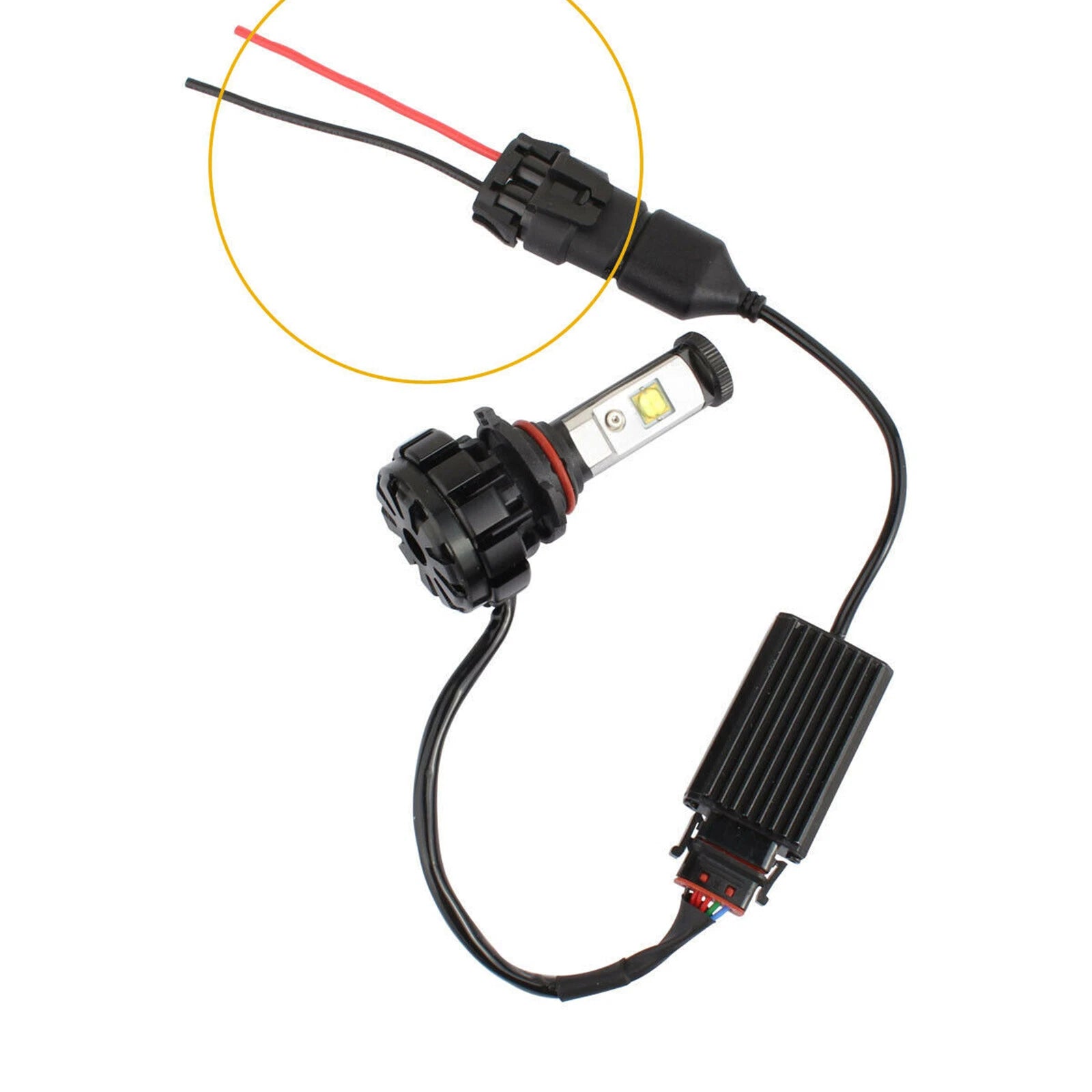 Socket Adapter Wire Harness Extension Plug for Headlight DRL (2000-2006)