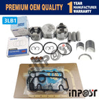 3LB1 Overhaul Kit for Isuzu Sumitomo SH30JX (Loader Excavator)