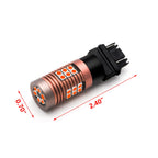 3157 LED Brake Tail Parking Light Bulbs for RAM 1500 2500 3500 (3200LM Red, 2013-2018)