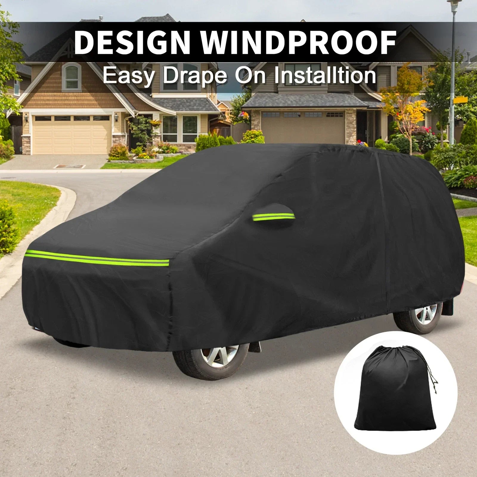 Waterproof 210D-PU Car Cover for Mercedes-Benz Vito II W639 (2003-2010)