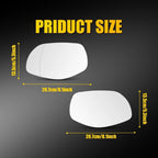 Heated Mirror Glass Pair for Porsche Cayenne (2008–2010)