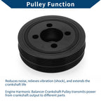 Engine Harmonic Balancer Crank Pulley for Subaru Legacy (No. 12305AA251)