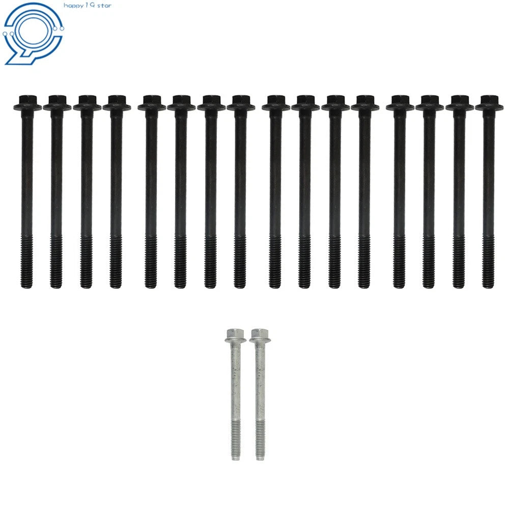 Set of 10 Head Gasket Bolts for Buick Enclave Chevrolet Traverse GMC (2009–2016)