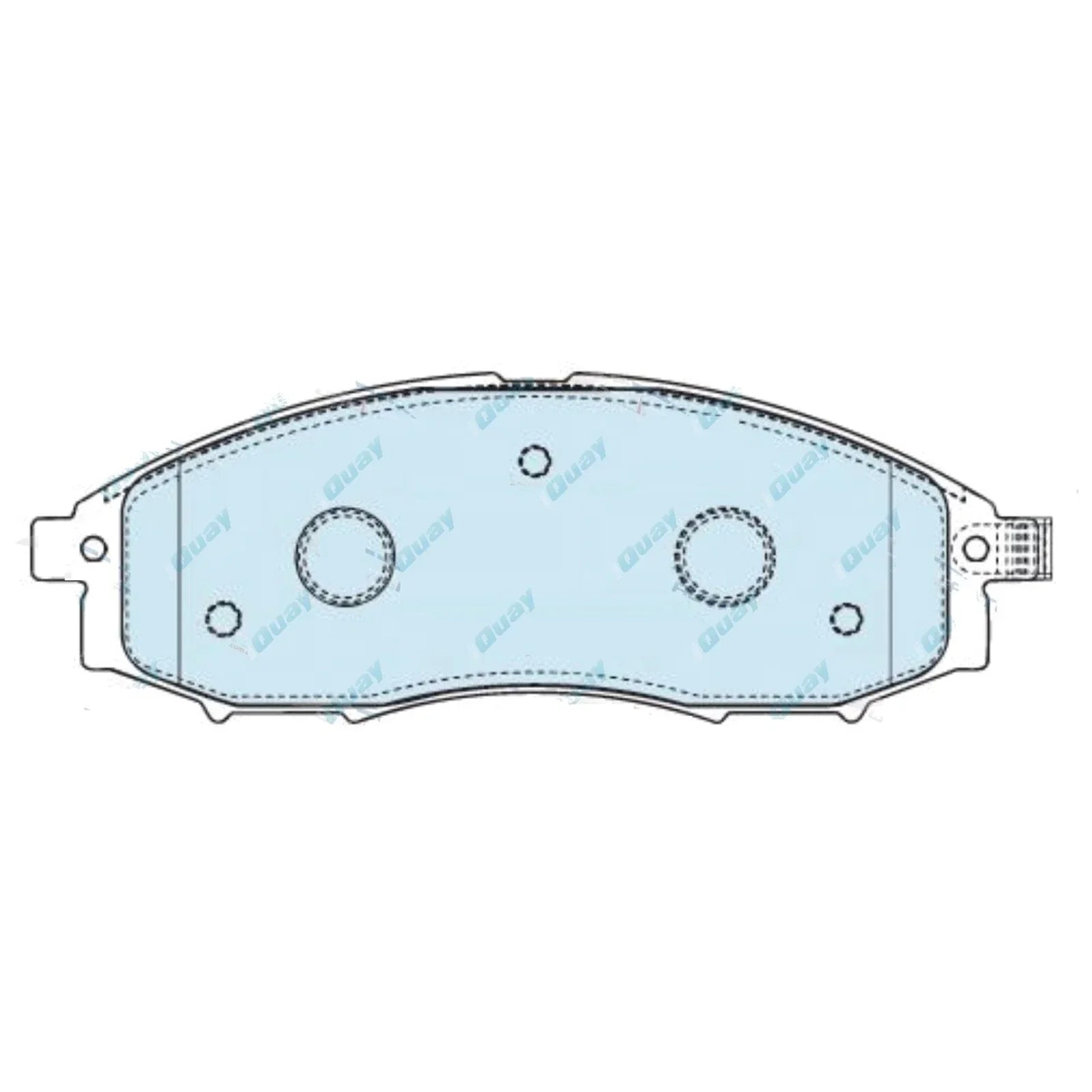 HD Front Disc Brake Pads Set for Nissan Navara D22 1997~2016 4x4 Ute