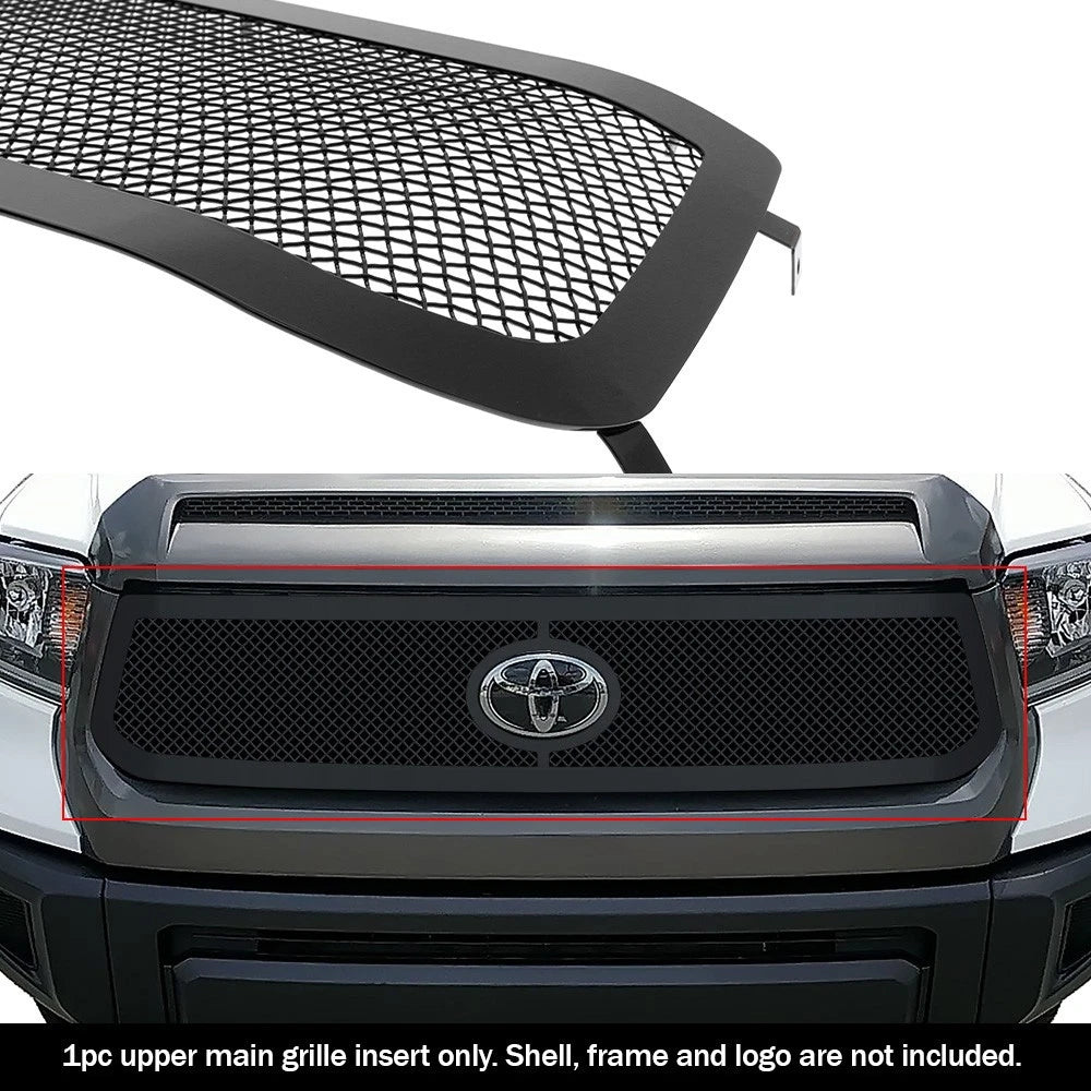 Stainless Black Mesh Grille for Toyota Tundra (2018-2019)