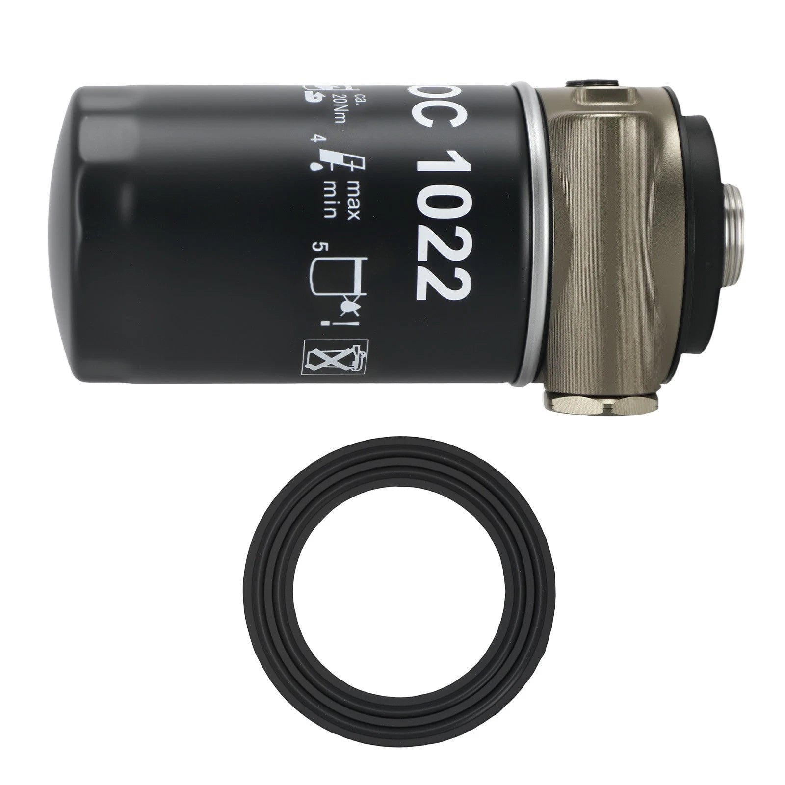CNC Aluminum Oil Adapter AN10 for VW Golf GTI Audi A4L A6L Q3 Q5 (2010–2020)