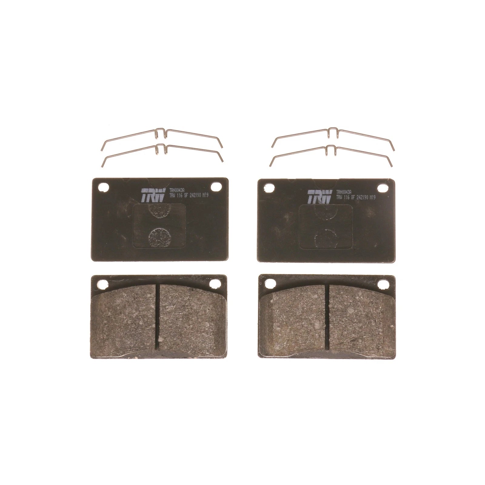 Disc Brake Pad Set for Volvo 240 (1990–1993)