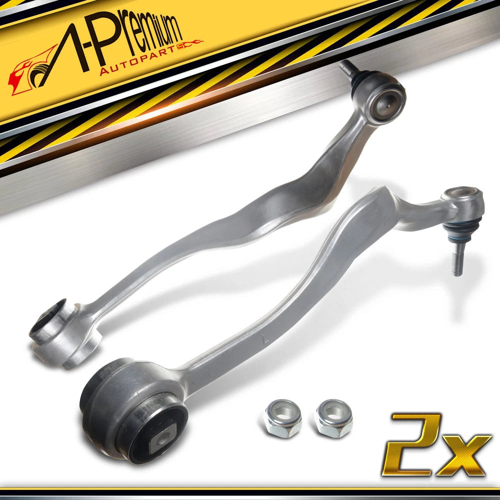2X Front Lower Control Arm with Ball Joint for BMW E39 (1997–2003)