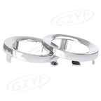 Front Fog Light Lamp Cover Trim Ring for Subaru Forester (2009-2013) Chrome