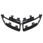 Set of 4 Tail Light Bezel Covers for Chevy Camaro (2010–2013) Glossy Black
